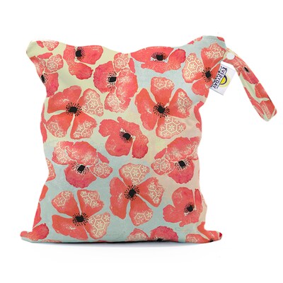 Floral Poppy Wet Bag in Four Sizes - image1